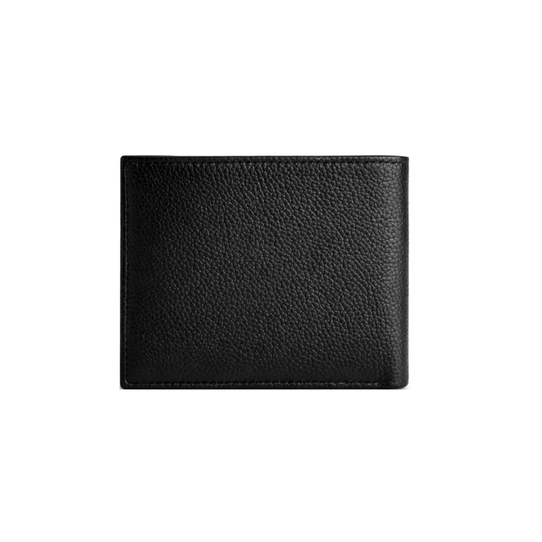 Retro Black Bi-Fold Men Wallet