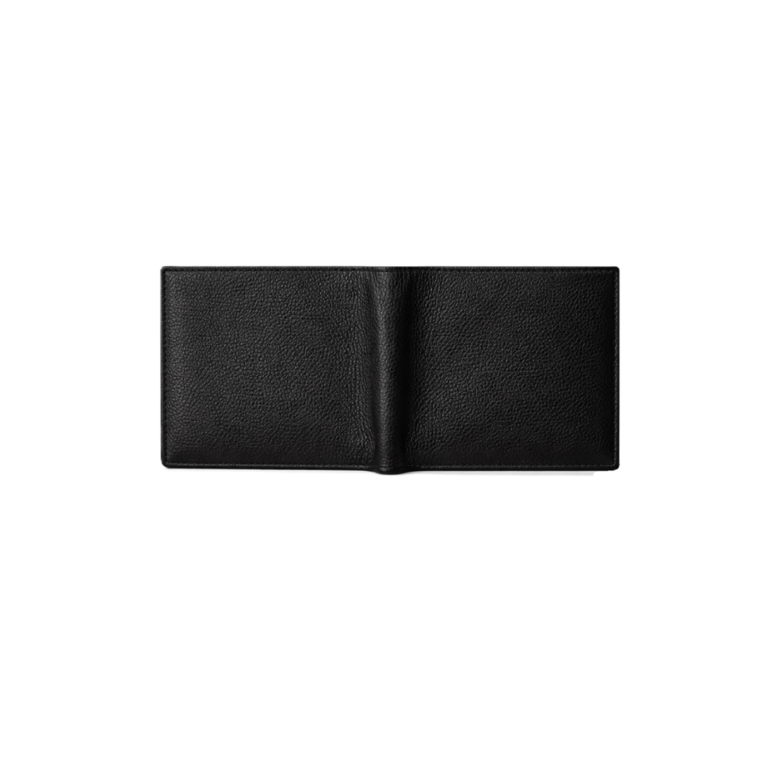 Classic Black Bi-Fold Men Wallet