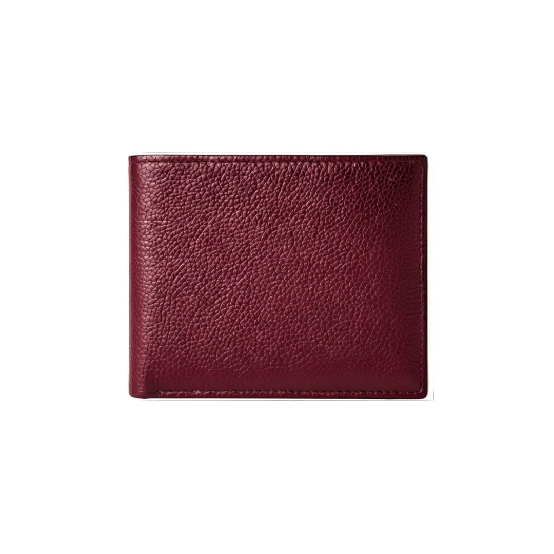 Retro Cherry Red Bi-Fold Men Wallet