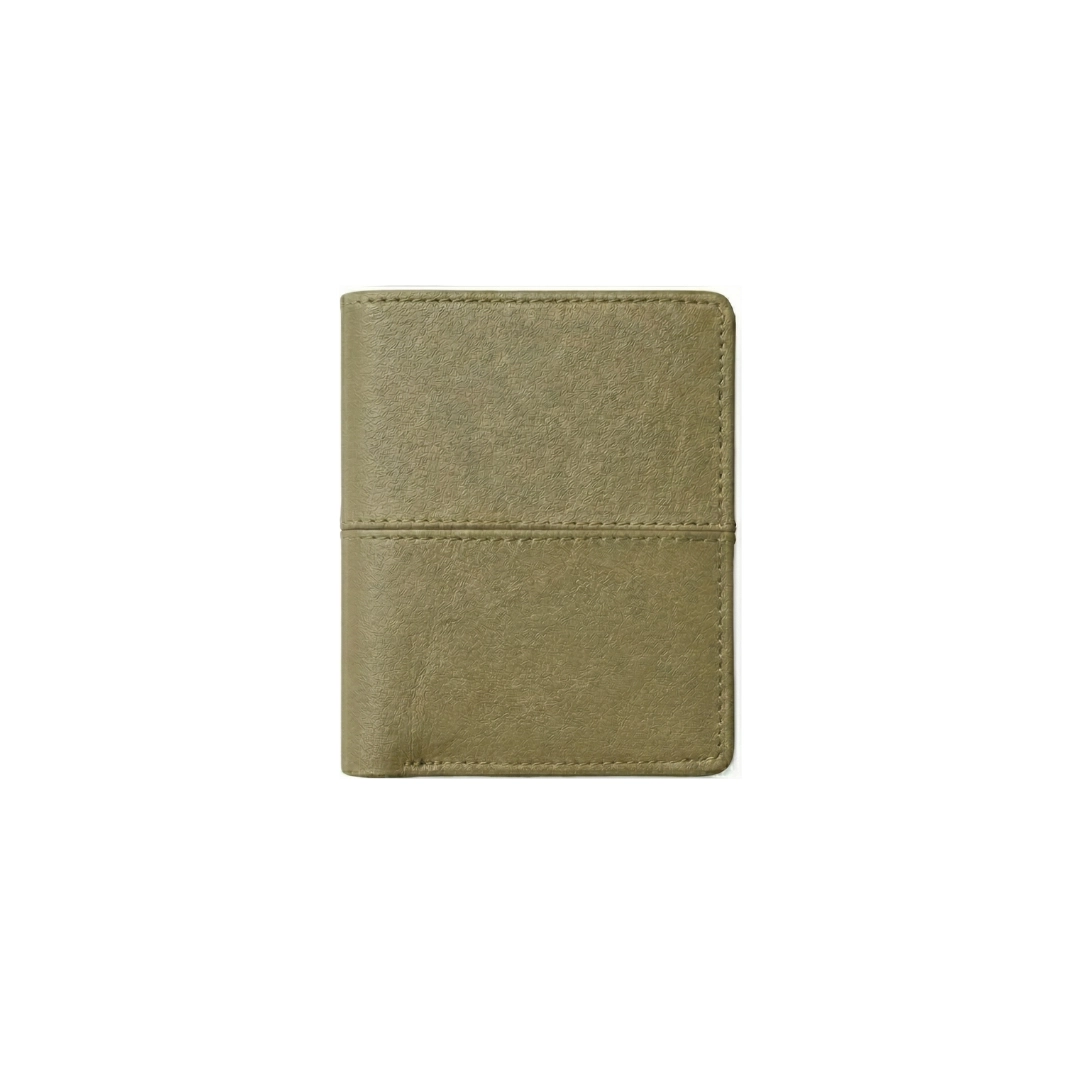 Compact Pastel Green L Shape Bi-Fold Men Wallet