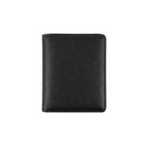 Versatile Black L Shape Bi-Fold Men Wallet