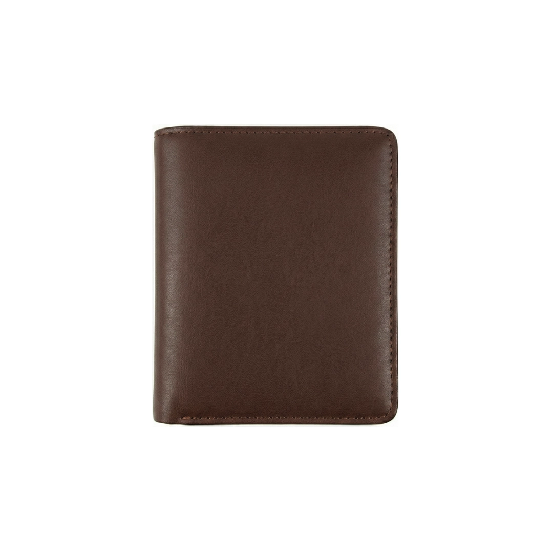 Versatile Dark Purple L Shape Bi-Fold Men Wallet