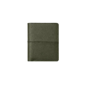 Compact Green L Shape Bi-Fold Men Wallet