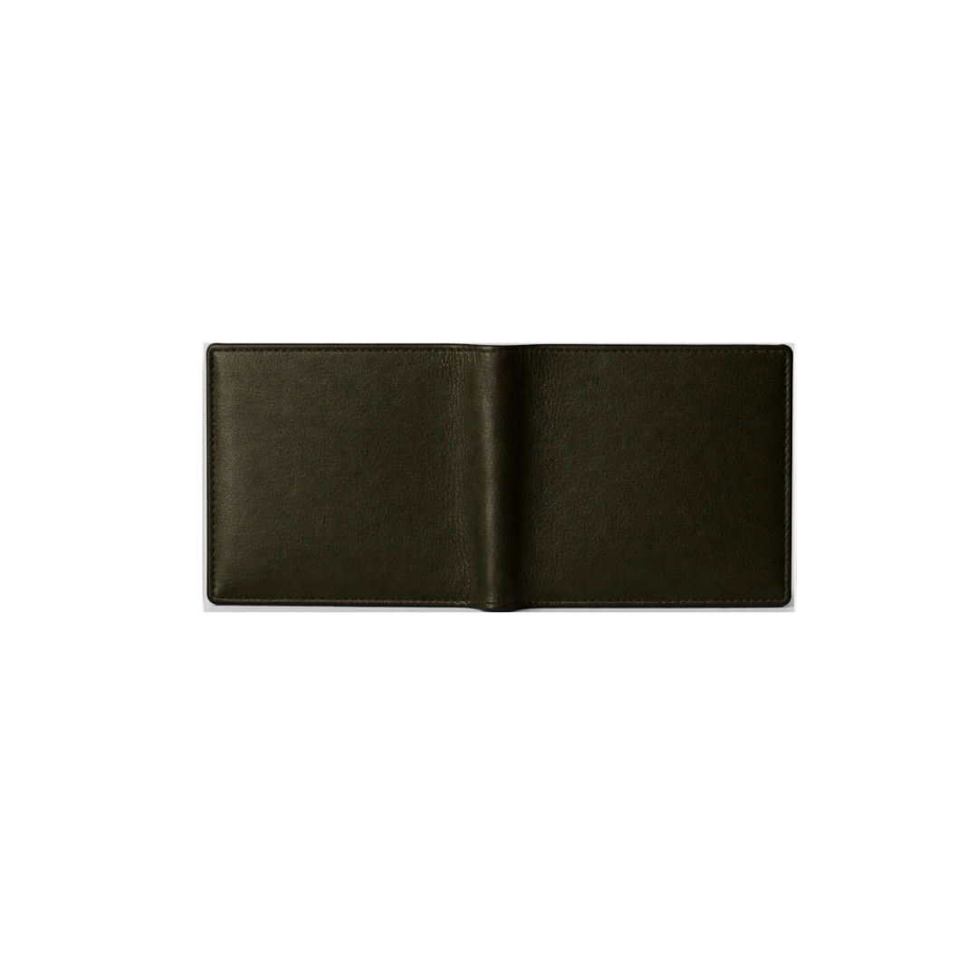 Retro Olive Green Bi-Fold Men Wallet