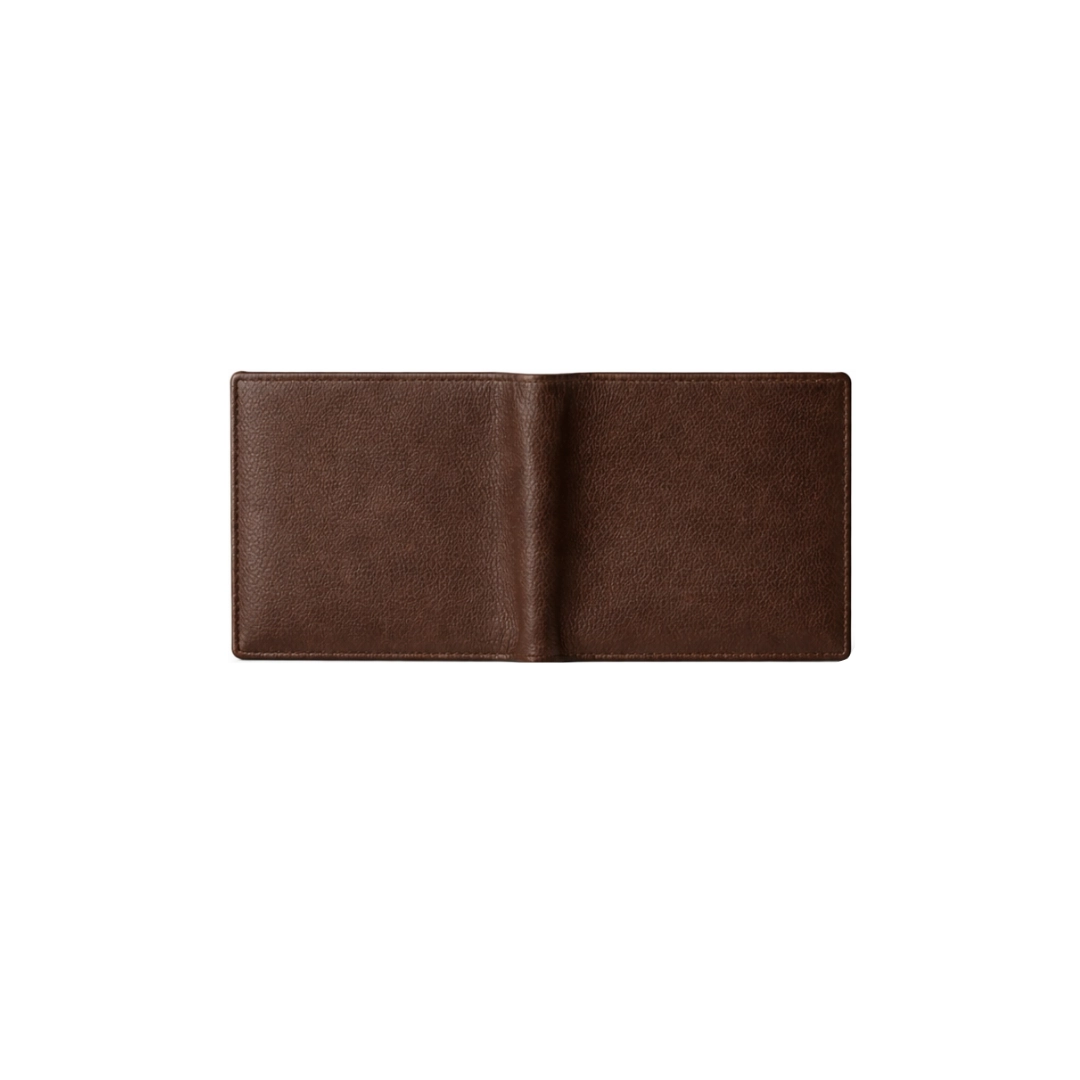 Classic Brown Bi-Fold Men Wallet