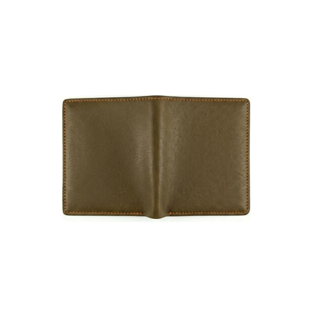 Versatile Brown L Shape Bi-Fold Men Wallet