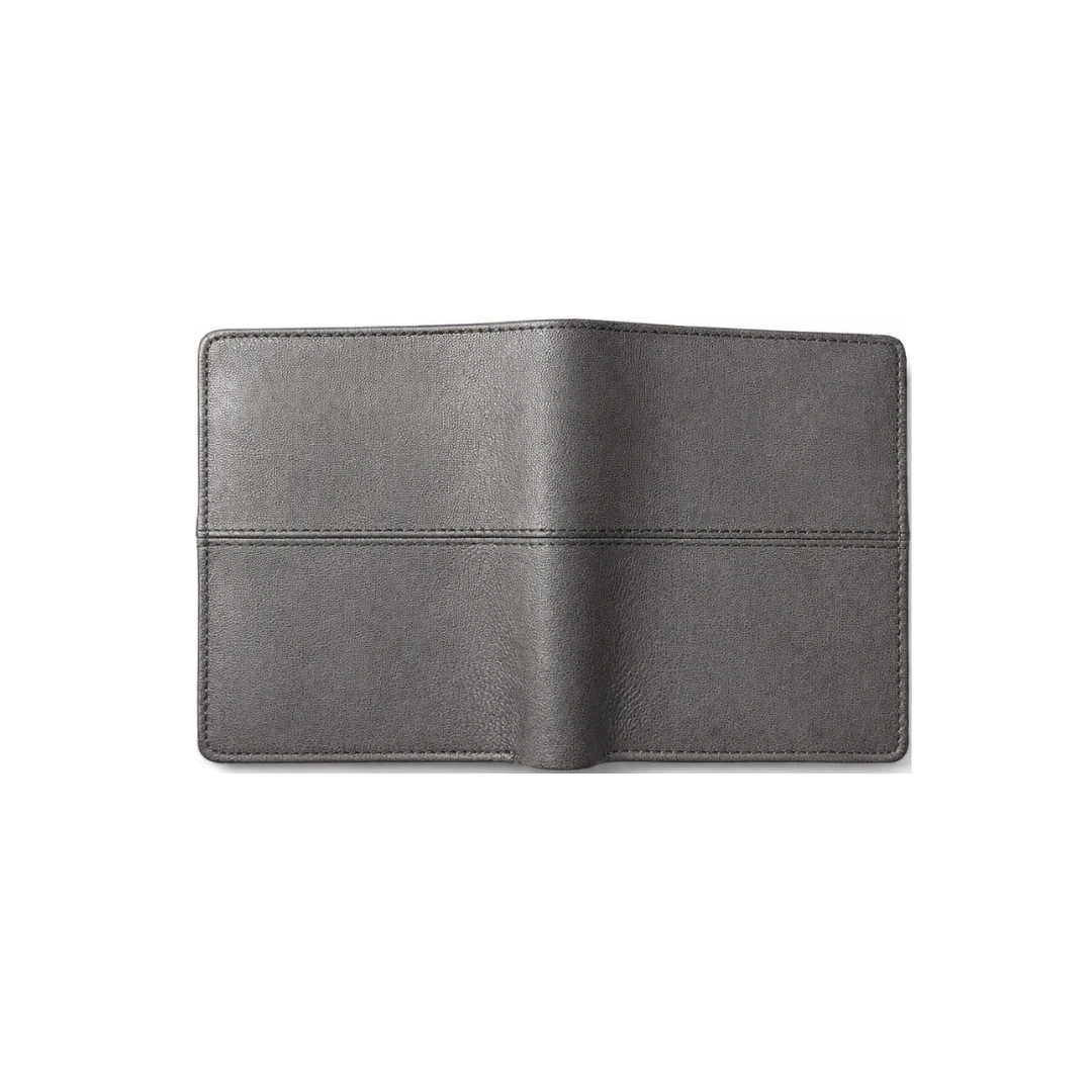 Compact Grey L Shape Bi-Fold Men Wallet