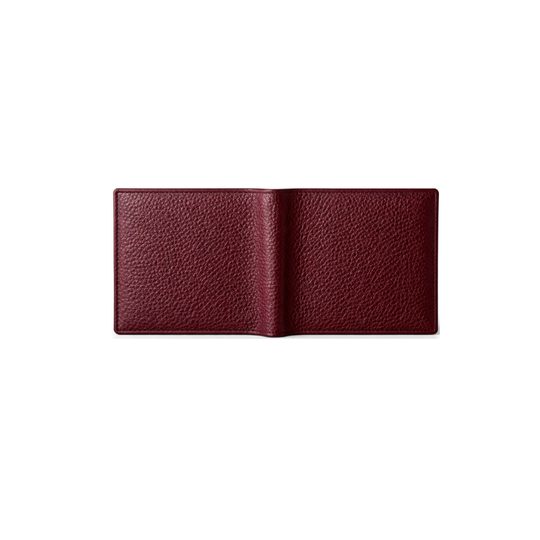 Retro Cherry Red Bi-Fold Men Wallet