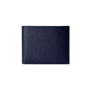 Classic Blue Bi-Fold Men Wallet
