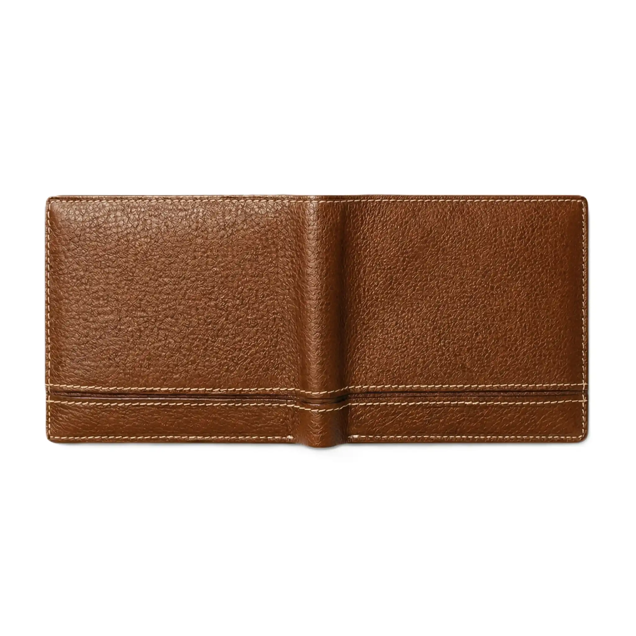 Slim Brown Men Leather Wallet
