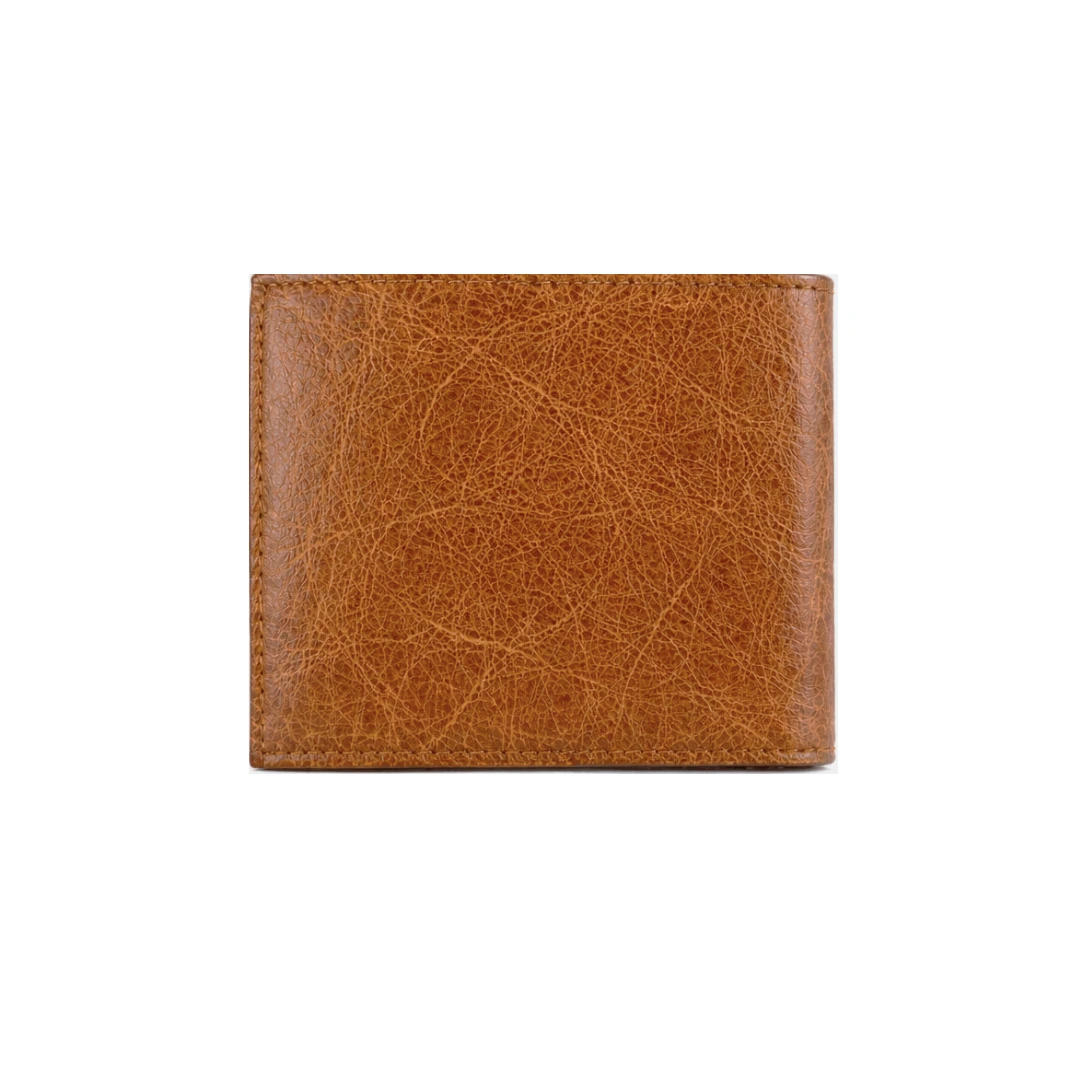 Slim Tan Color Men Leather Wallet