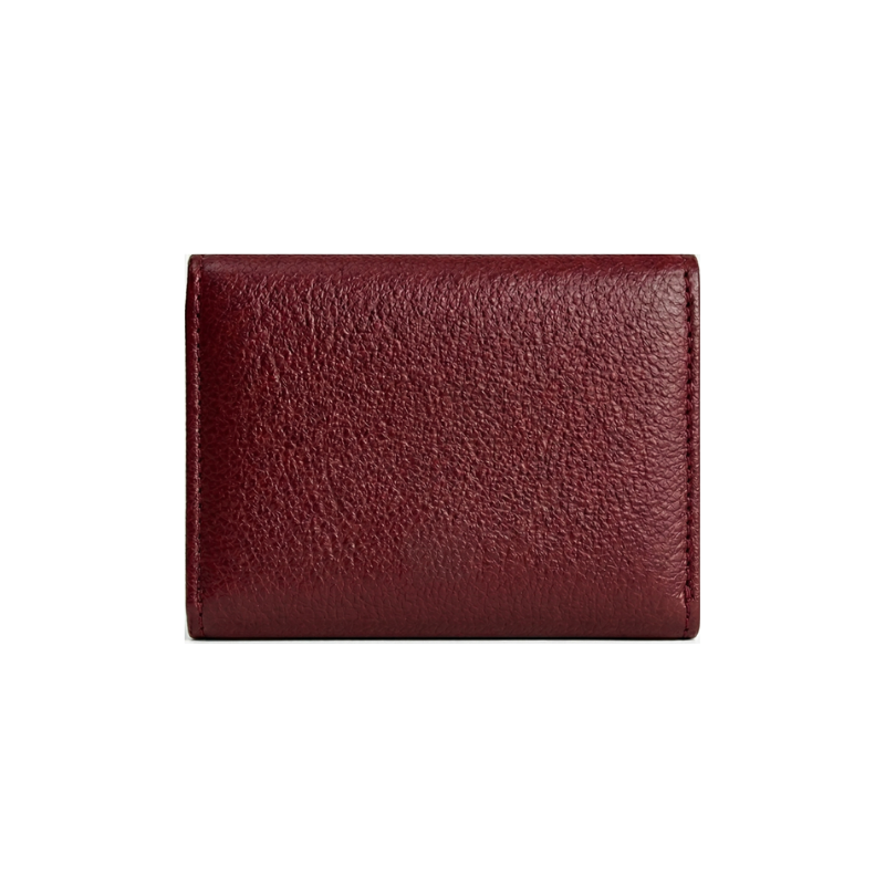 Retro Women’s Maroon Leather Wallet