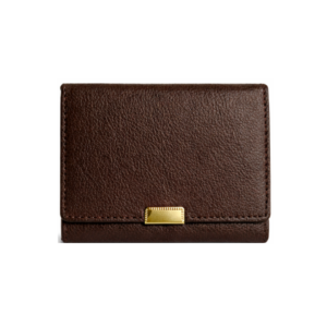 Retro Women’s Dark Brown Leather Wallet