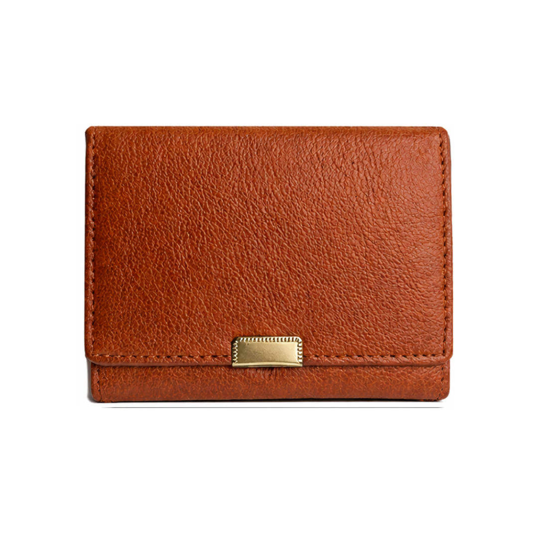 Retro Women’s Brown Leather Wallet