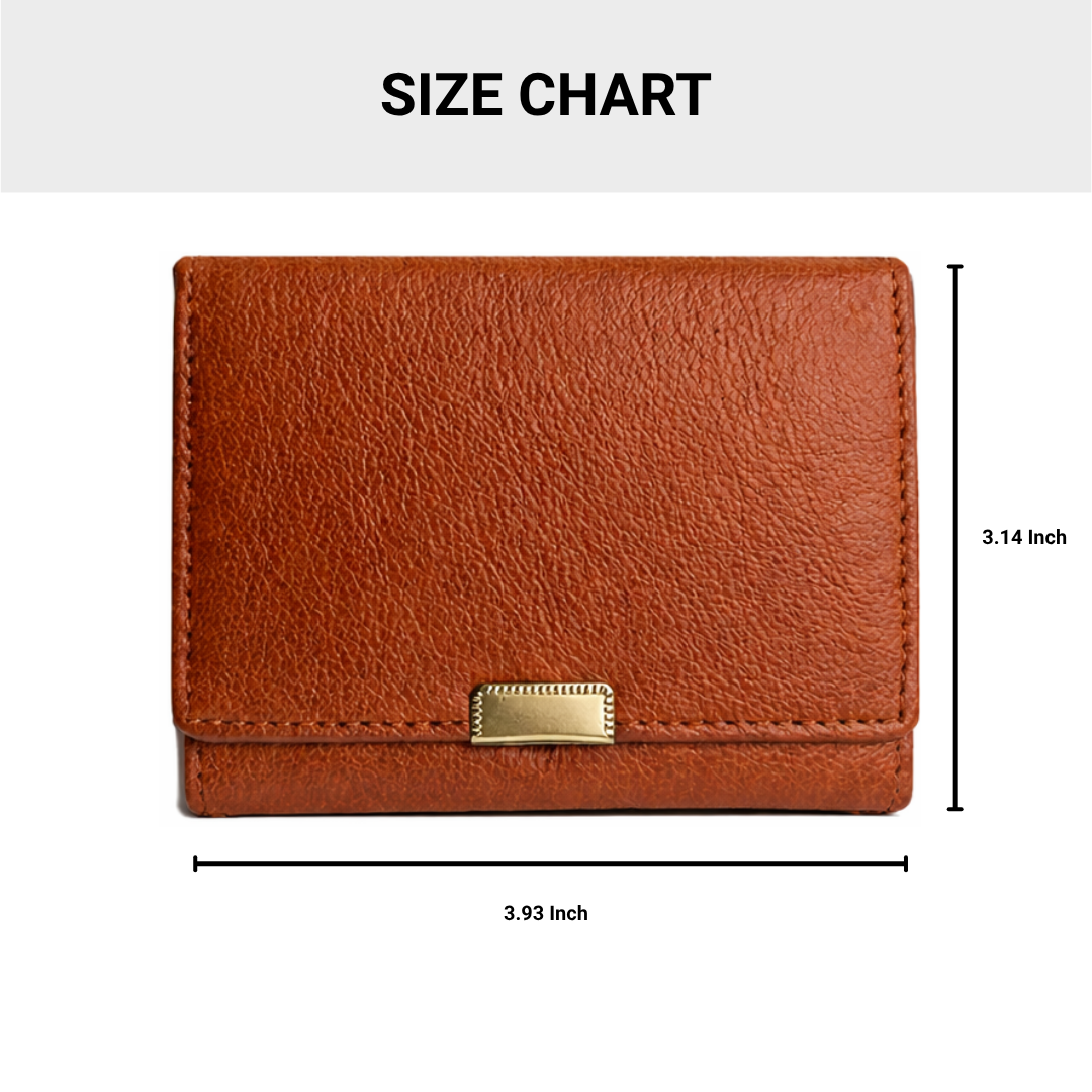 Retro Women’s Brown Leather Wallet